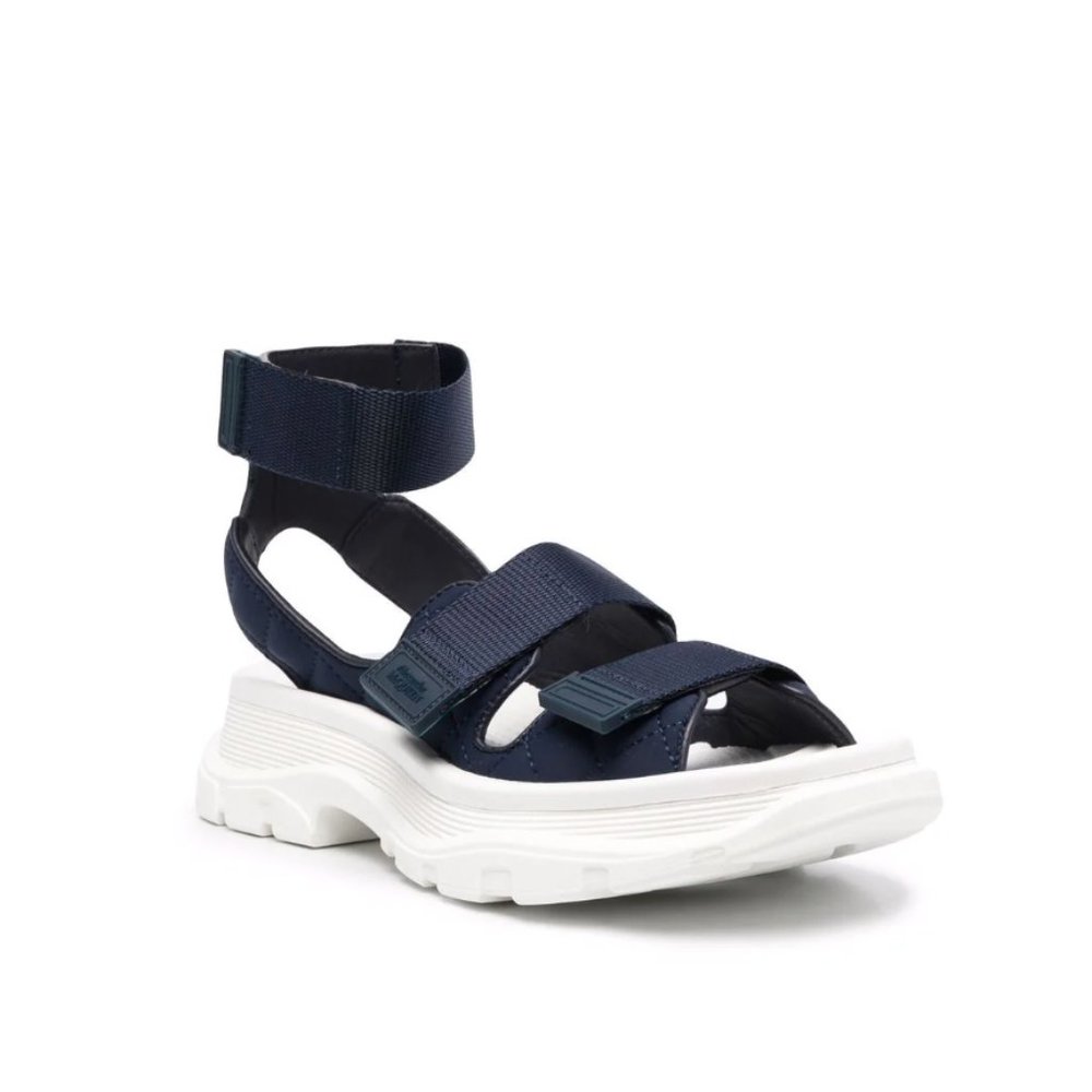 Alexander McQueen Chunky Neoprene Sport Sandals Size 37